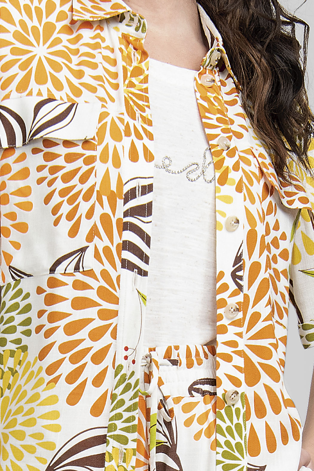 Blusa Con Estampado De Letras