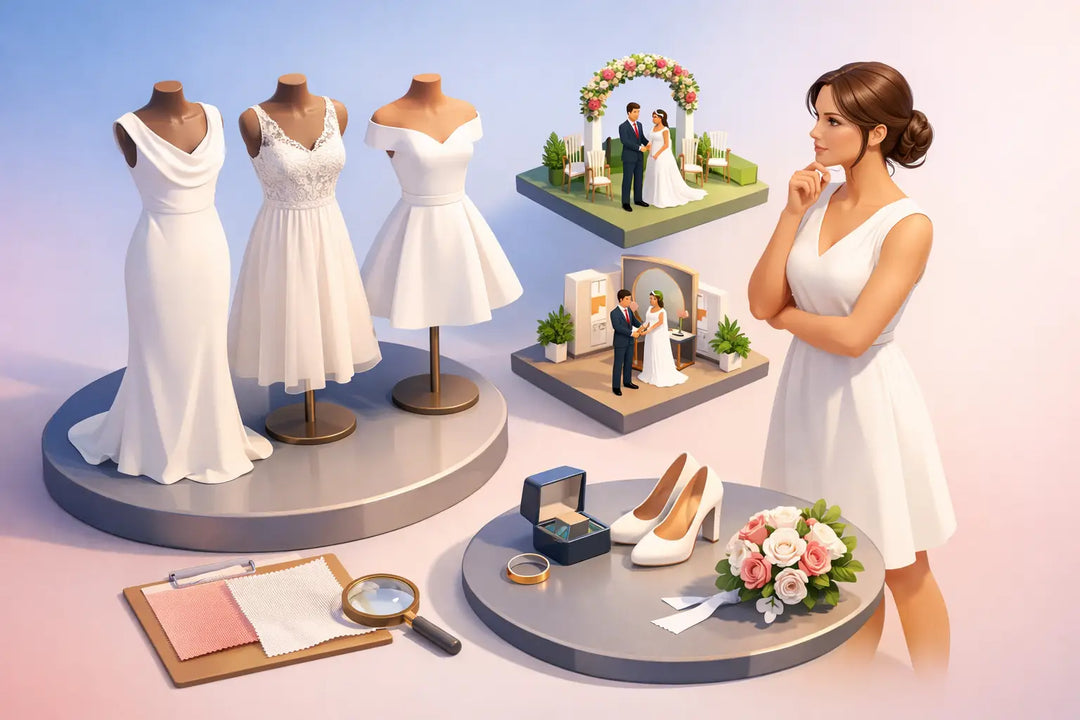 Mejores vestidos para boda civil: cómo elegir