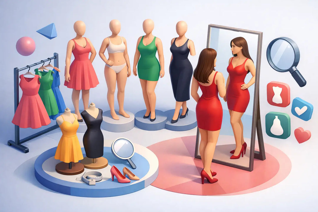 Cómo elegir vestido según tu cuerpo