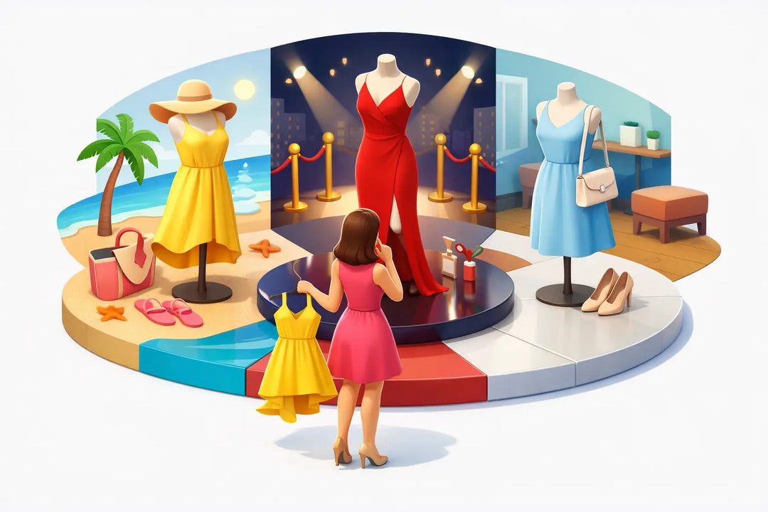 Cómo elegir vestido según la ocasión