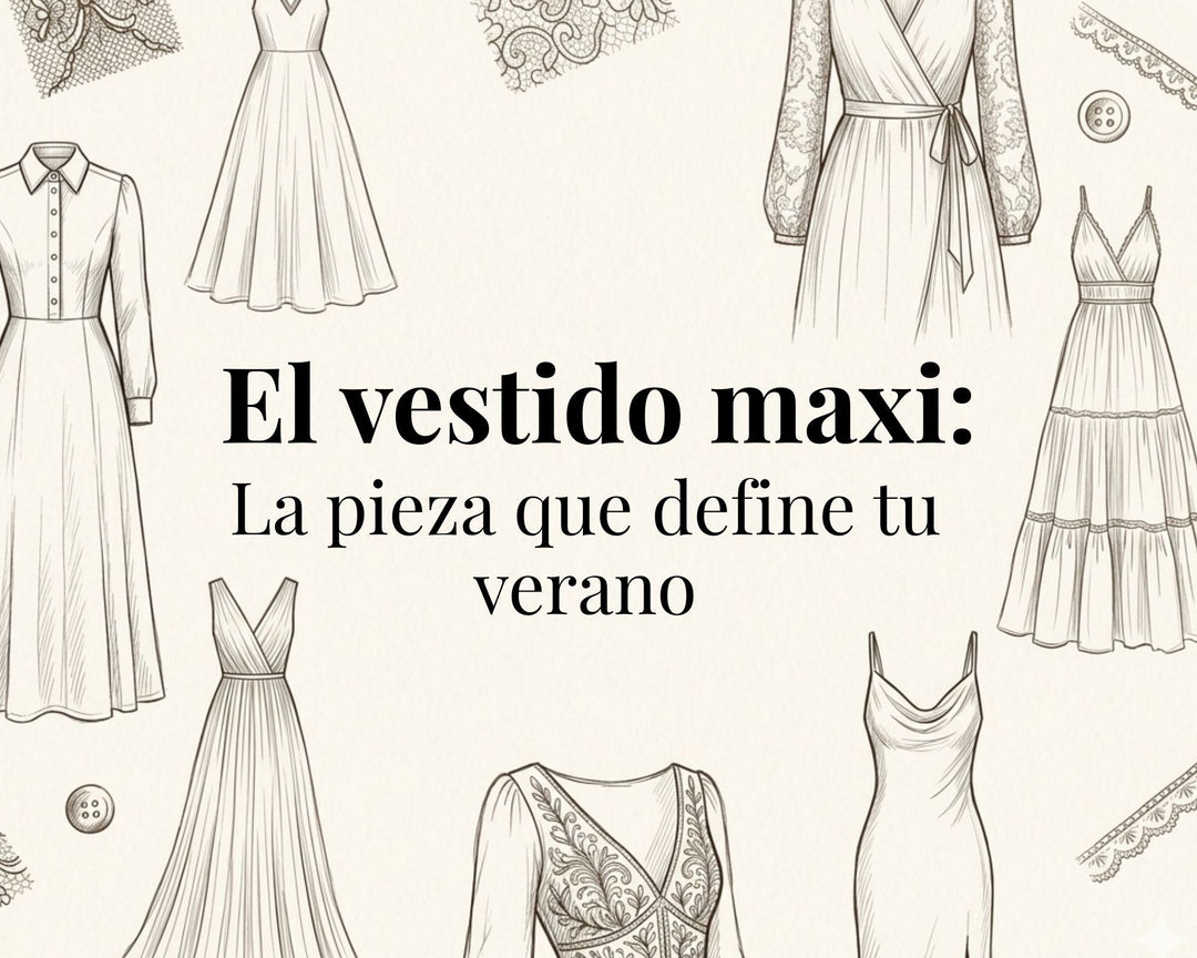 El vestido maxi: la pieza que define tu verano