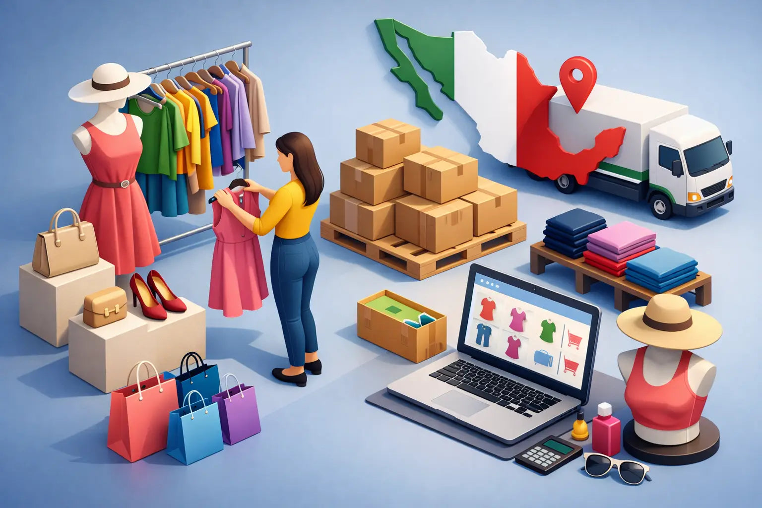 Mayoreo ropa mujer México: qué sí vende