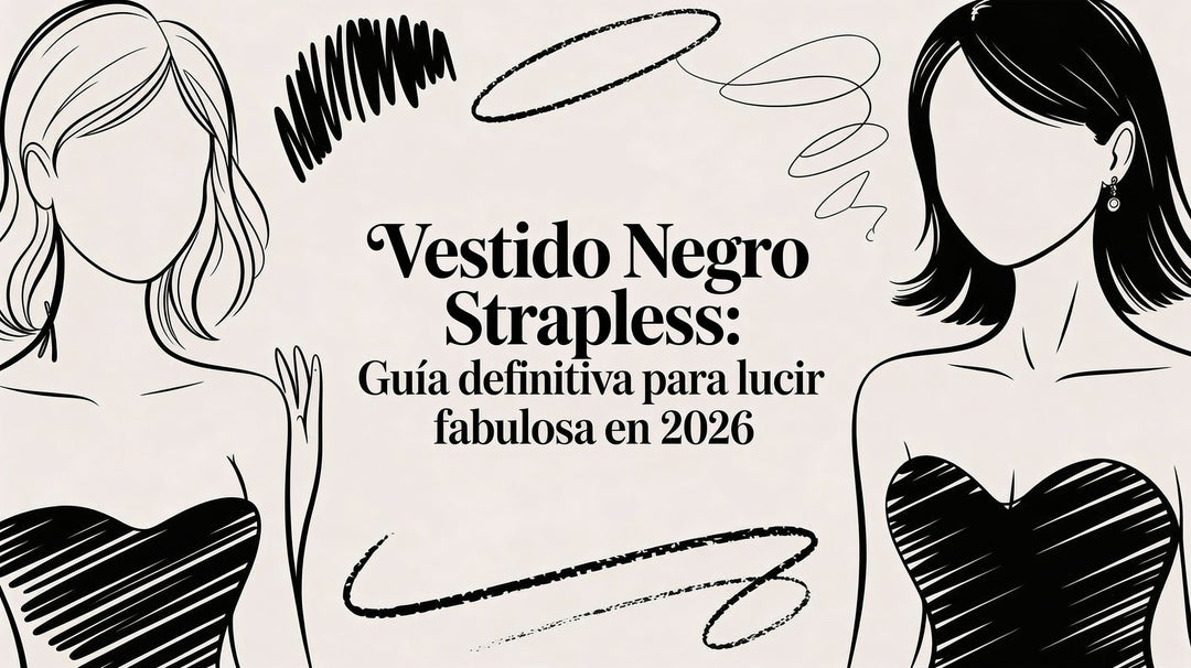 Vestido Negro Strapless: Guía Definitiva para lucir Fabulosa en 2026
