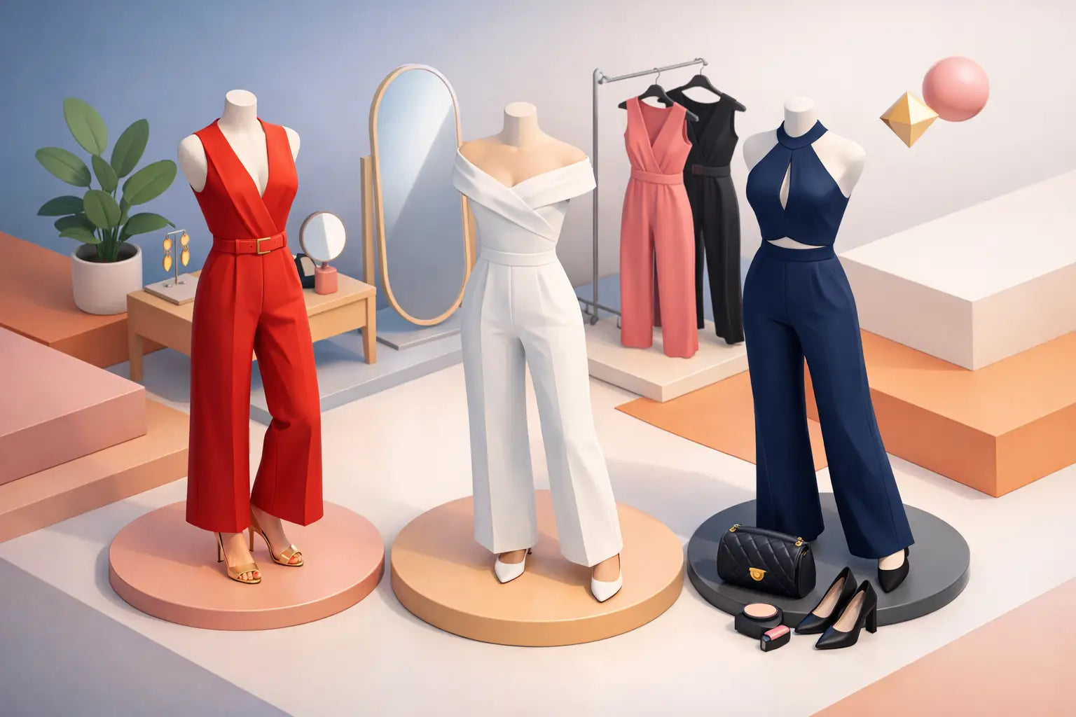 Jumpsuits elegantes para dama: cómo elegirlos
