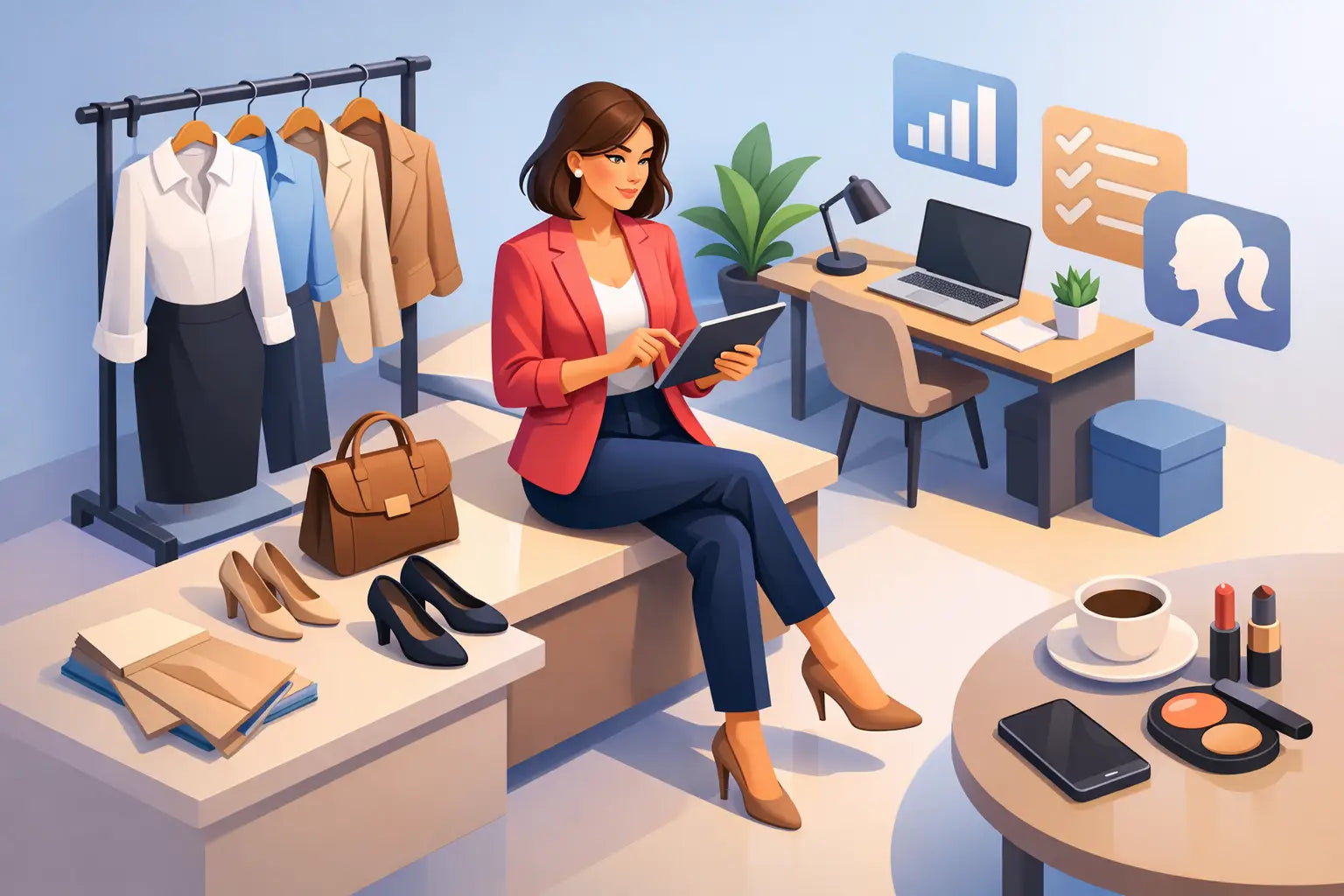 Moda femenina para trabajo que sí funciona