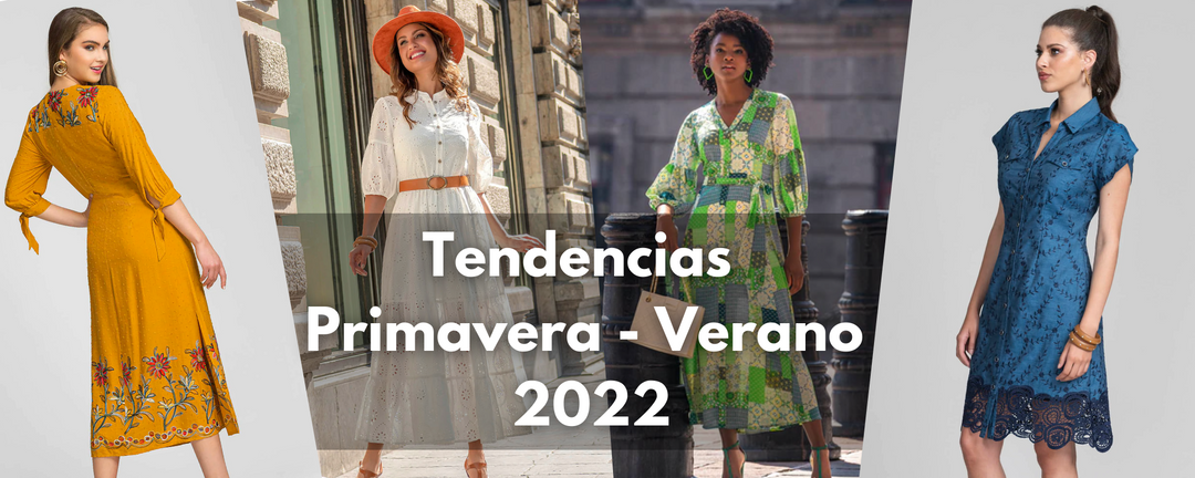 5 vestidos en tendencia para primavera verano 2022