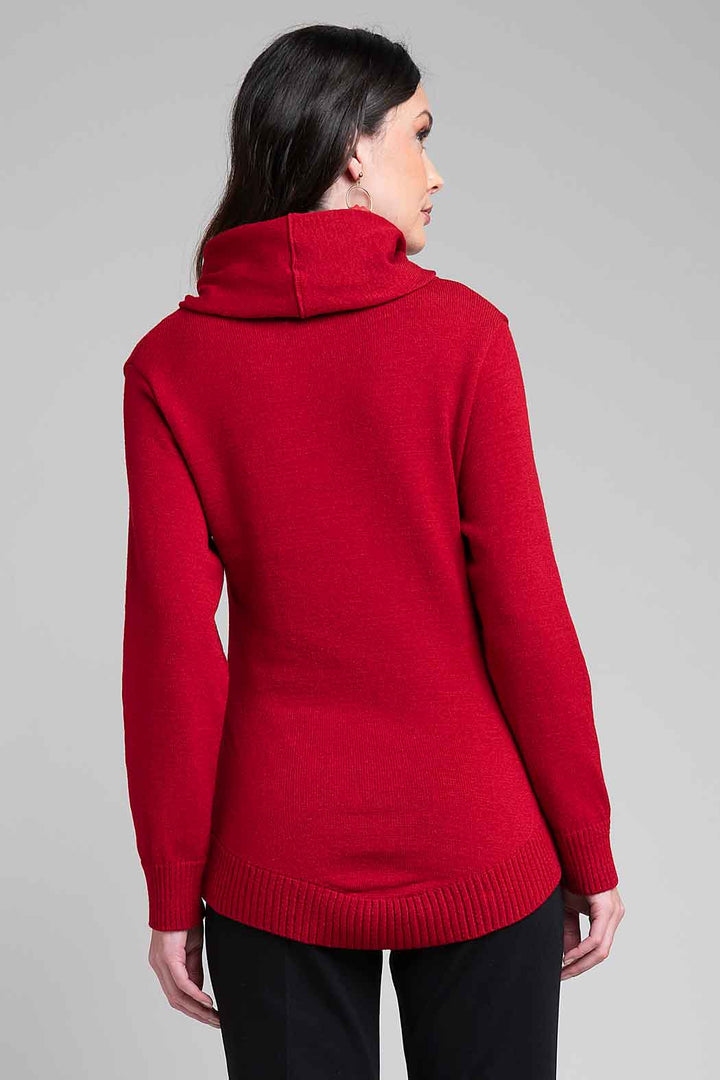 Sueter Liso Con Bufanda