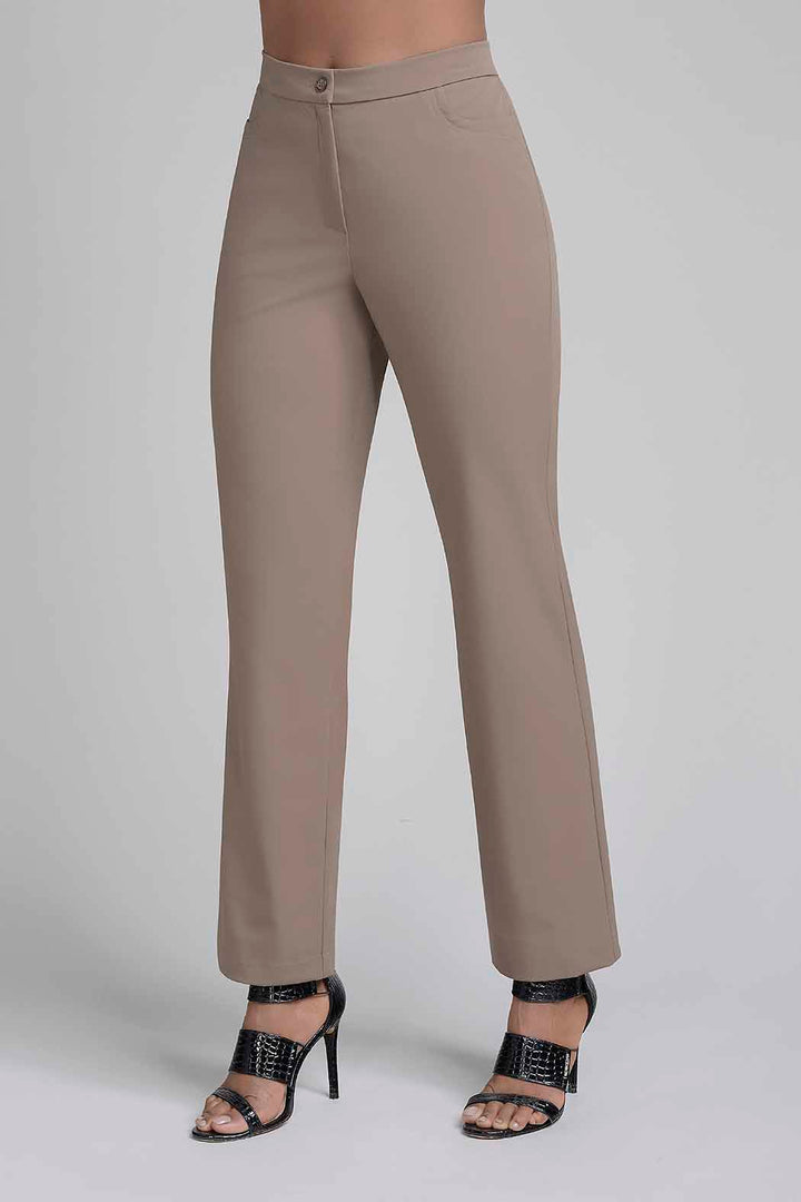 Pantalon Liso Corte Recto