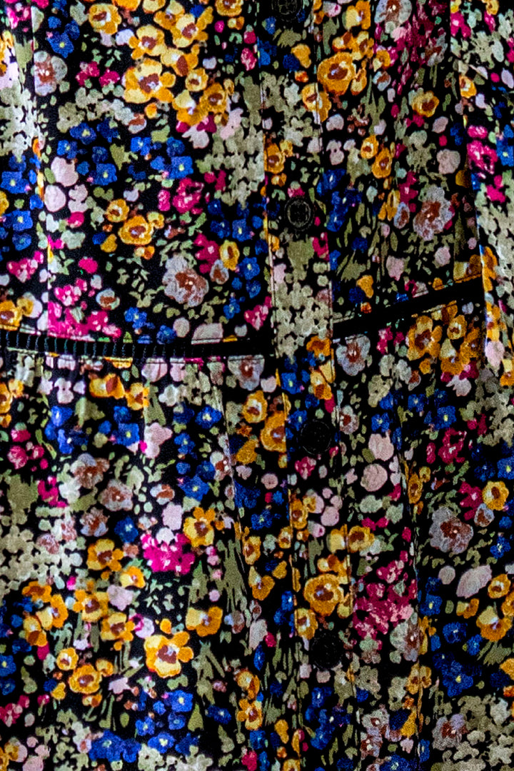 Vestido Estampado De Flores