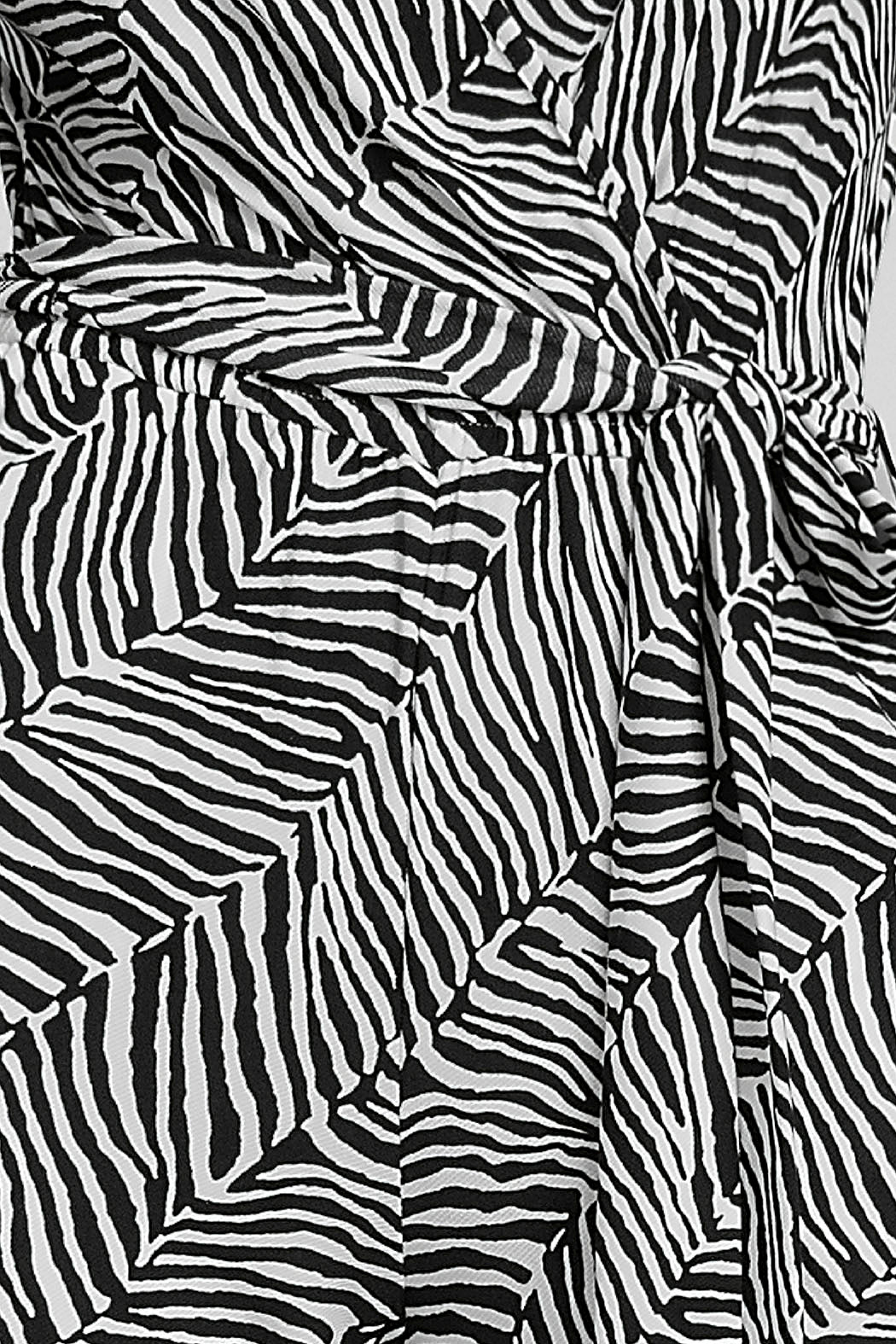 Jumpsuit Con Estampado De Cebra