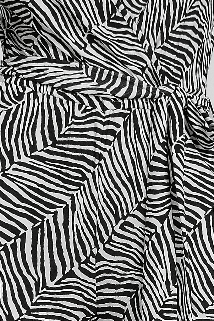 Jumpsuit Con Estampado De Cebra