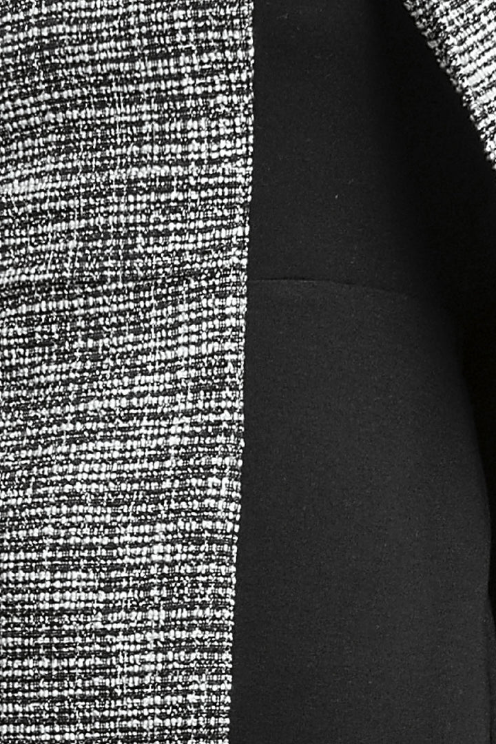 Vestido Con Saco Largo De Cuadros