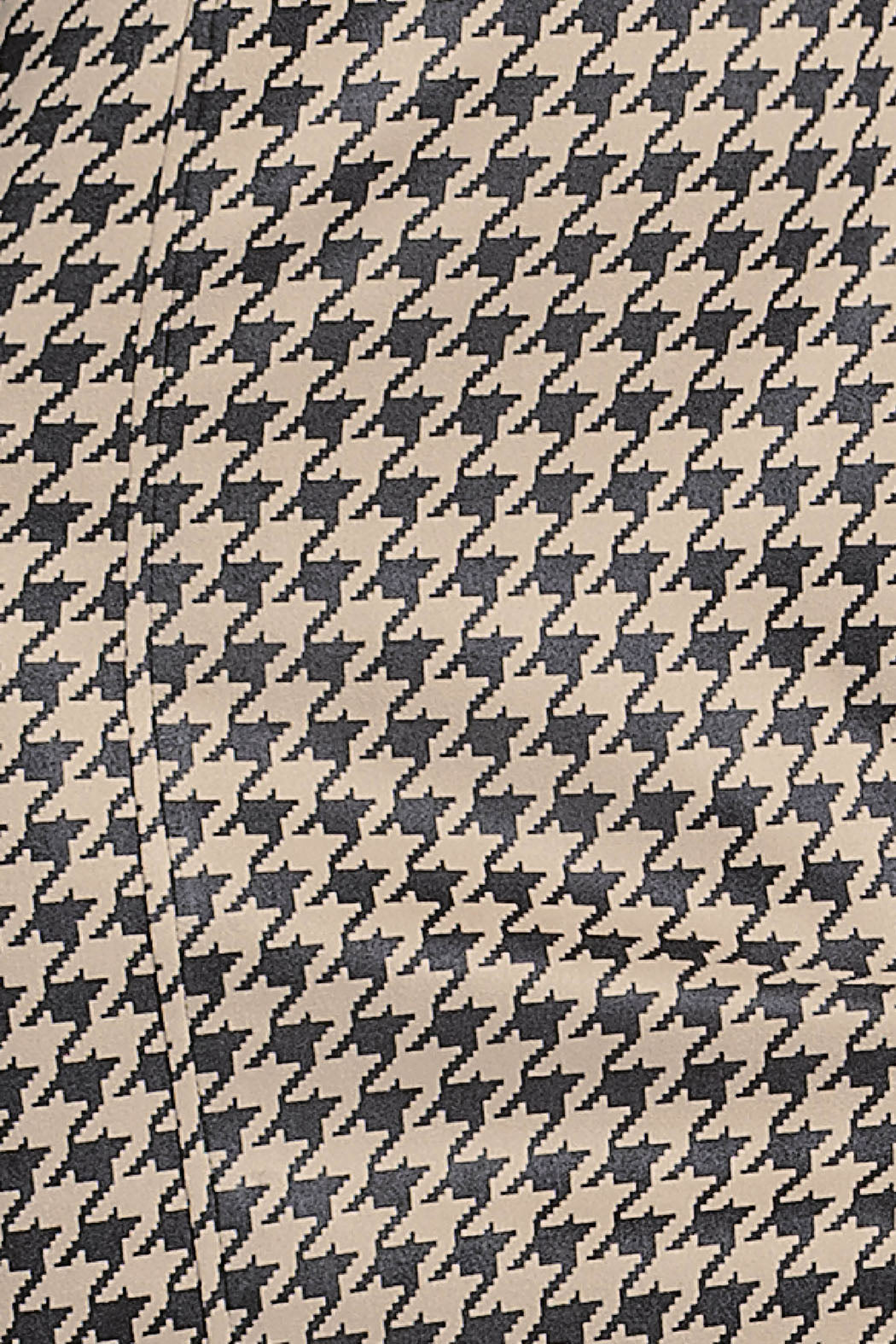 Vestido Estampado Pata De Gallo
