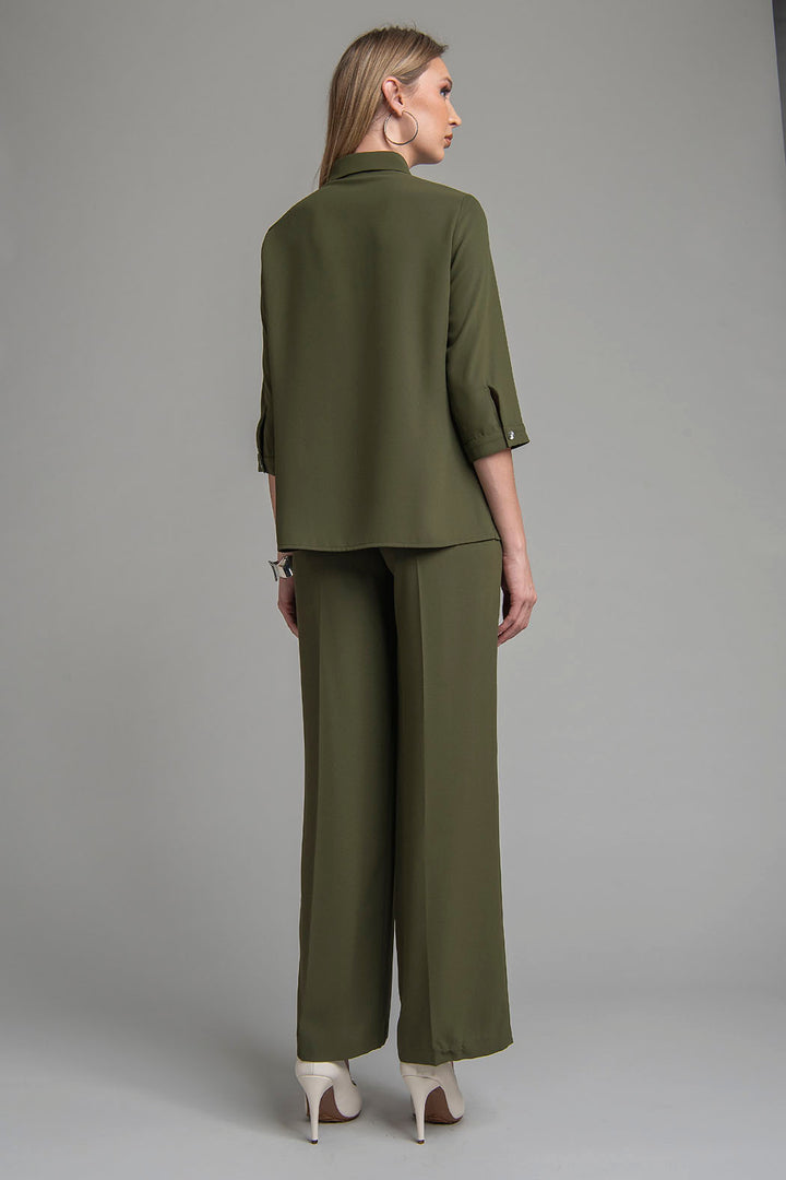 Conjunto De Pantalon Con Blusa