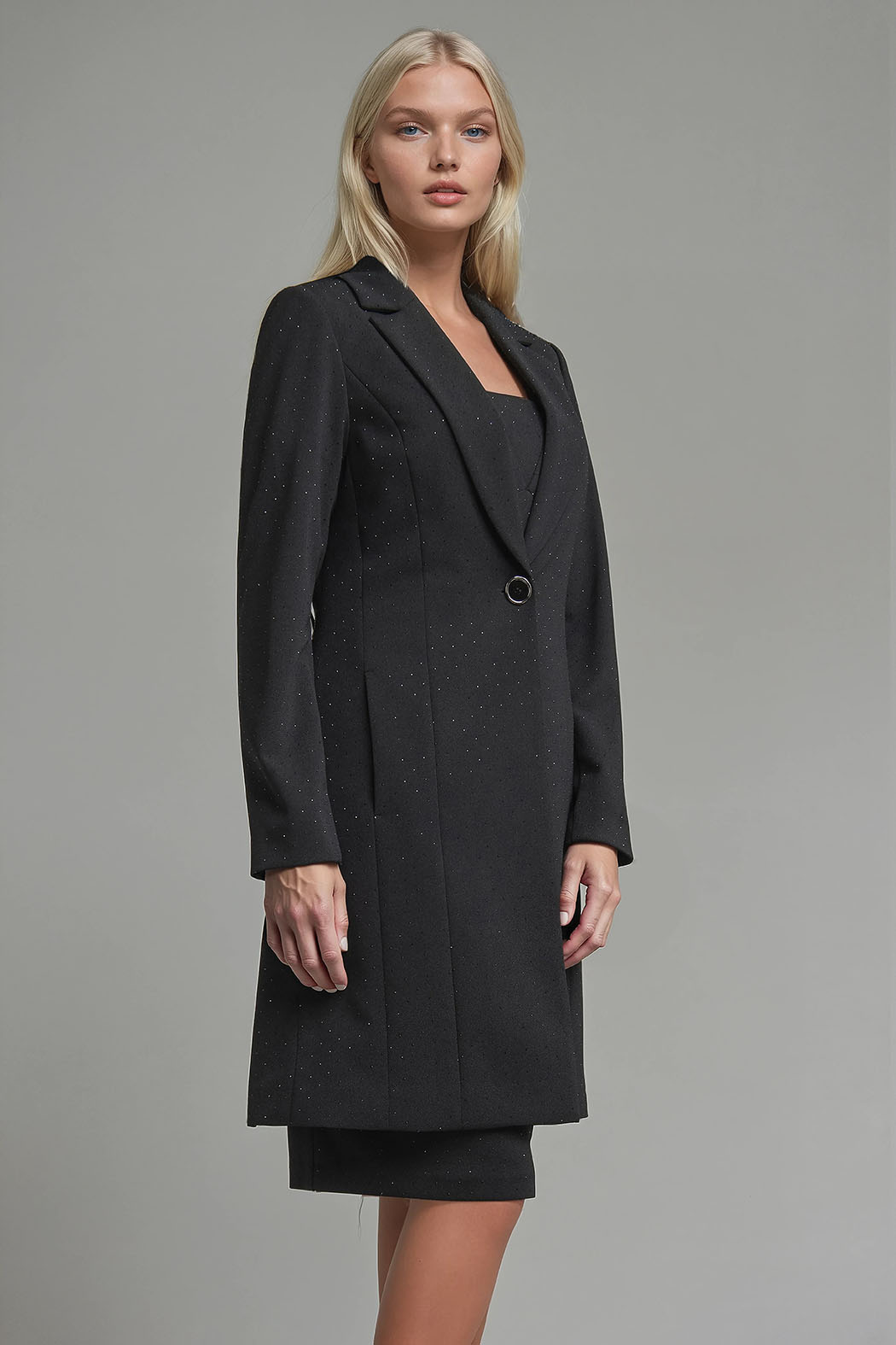 Vestido Con Saco Largo