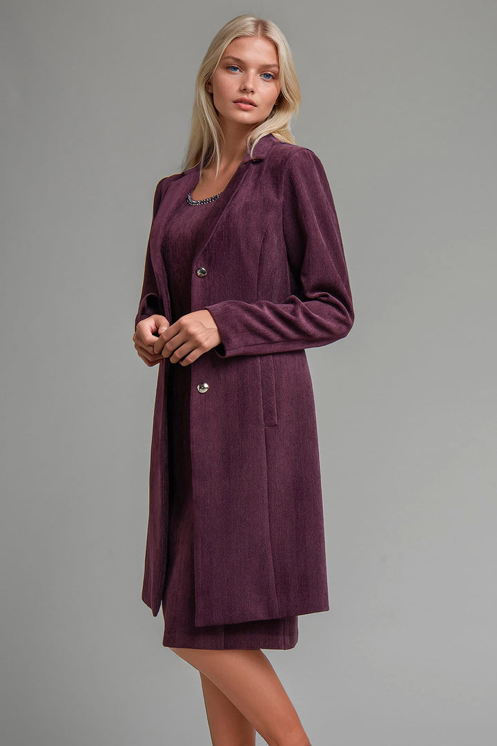 Vestido Con Saco Largo