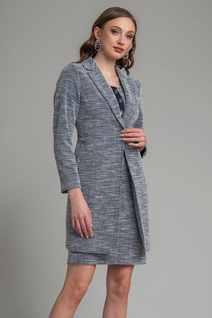 Vestido Con Saco Largo