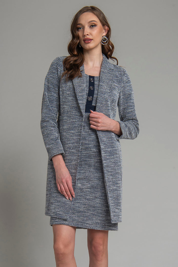 Vestido Con Saco Largo