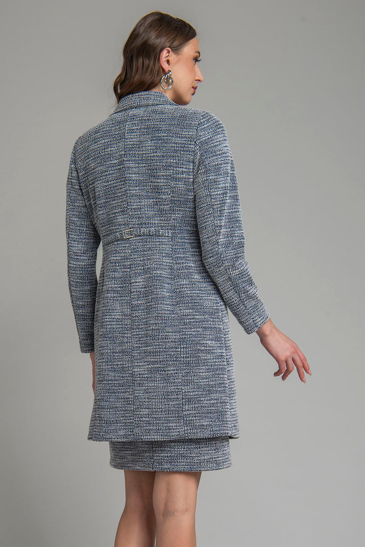 Vestido Con Saco Largo