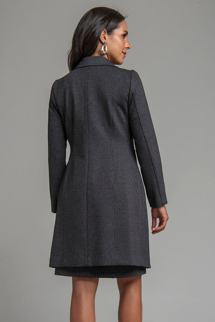 Vestido Con Saco Largo