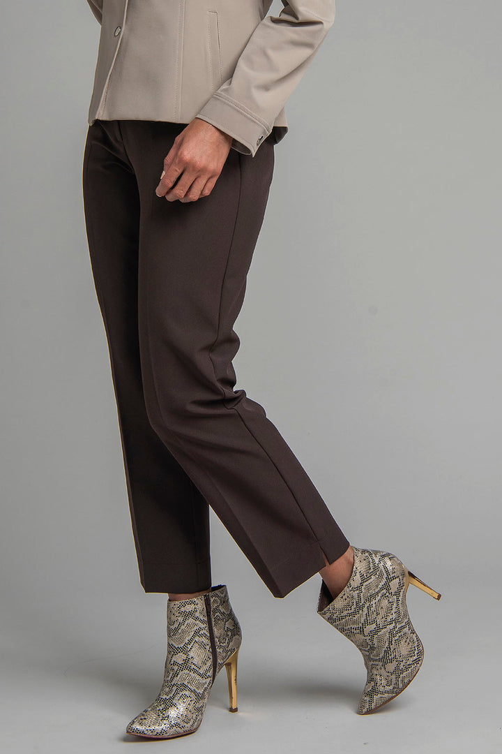 Pantalon Liso Corte Recto