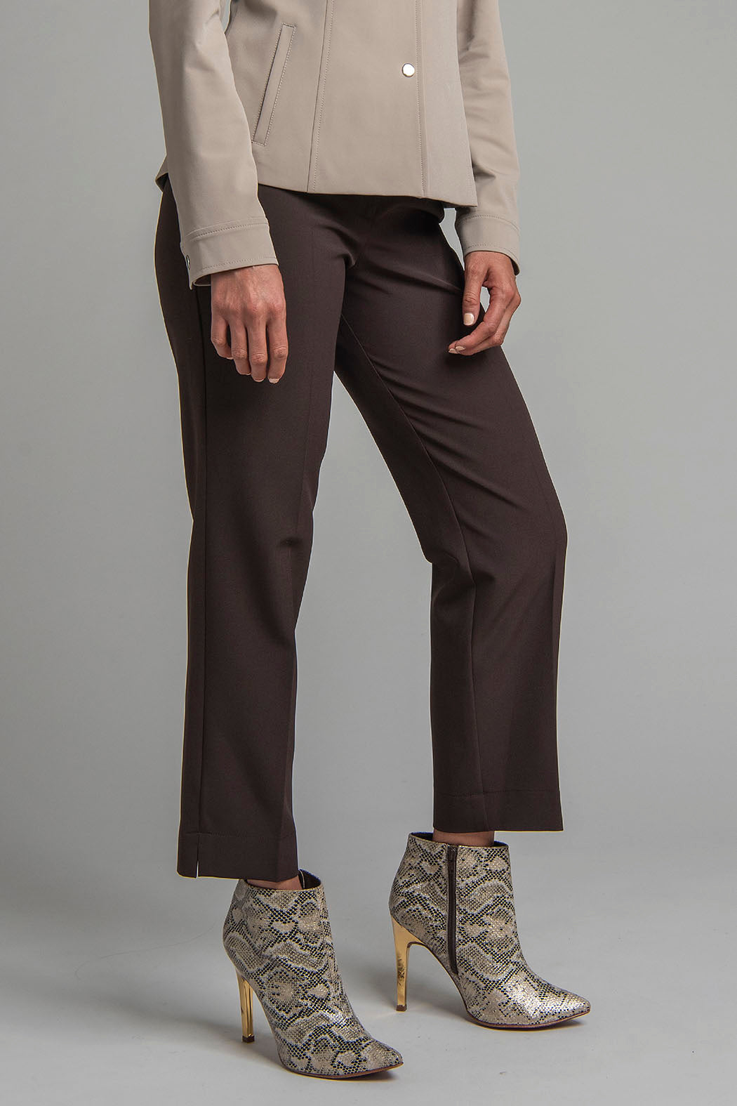 Pantalon Liso Corte Recto