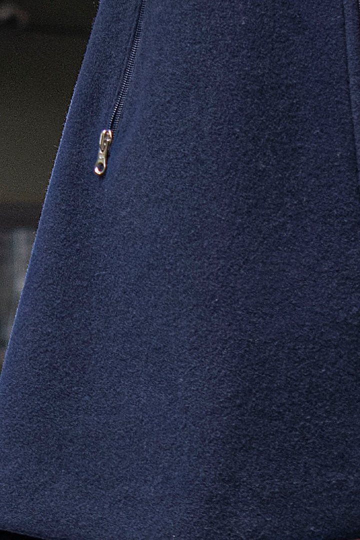 Abrigo Con Liso Con Cierre