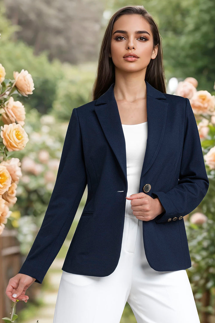 Saco Corto Con Solapa