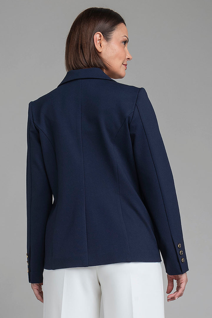 Saco Corto Con Solapa