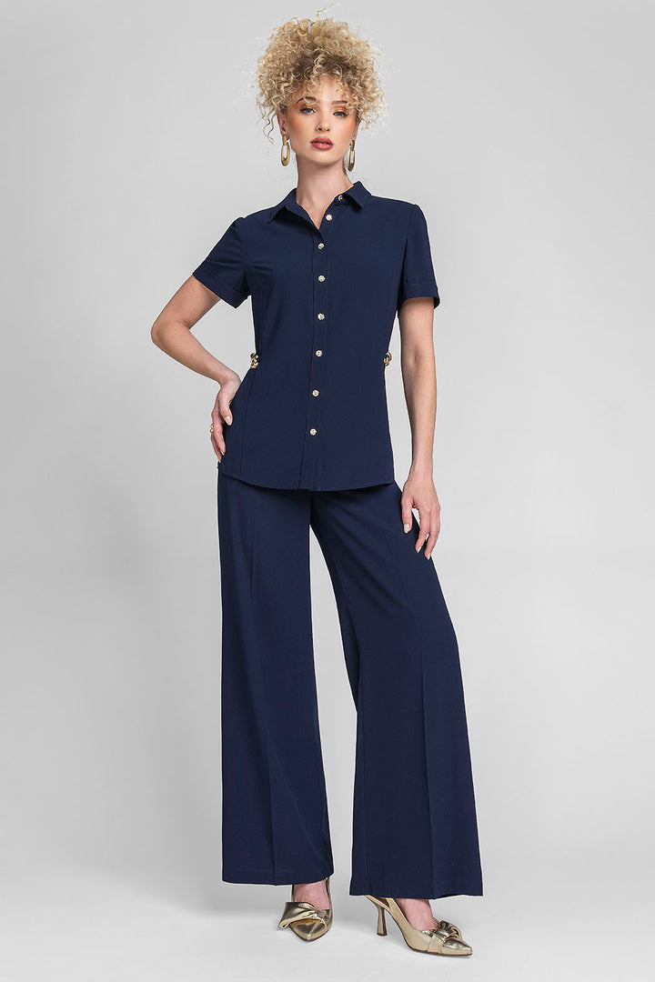 Conjunto De Pantalon Con Blusa