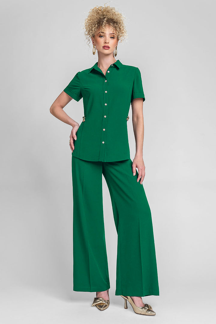 Conjunto De Pantalon Con Blusa