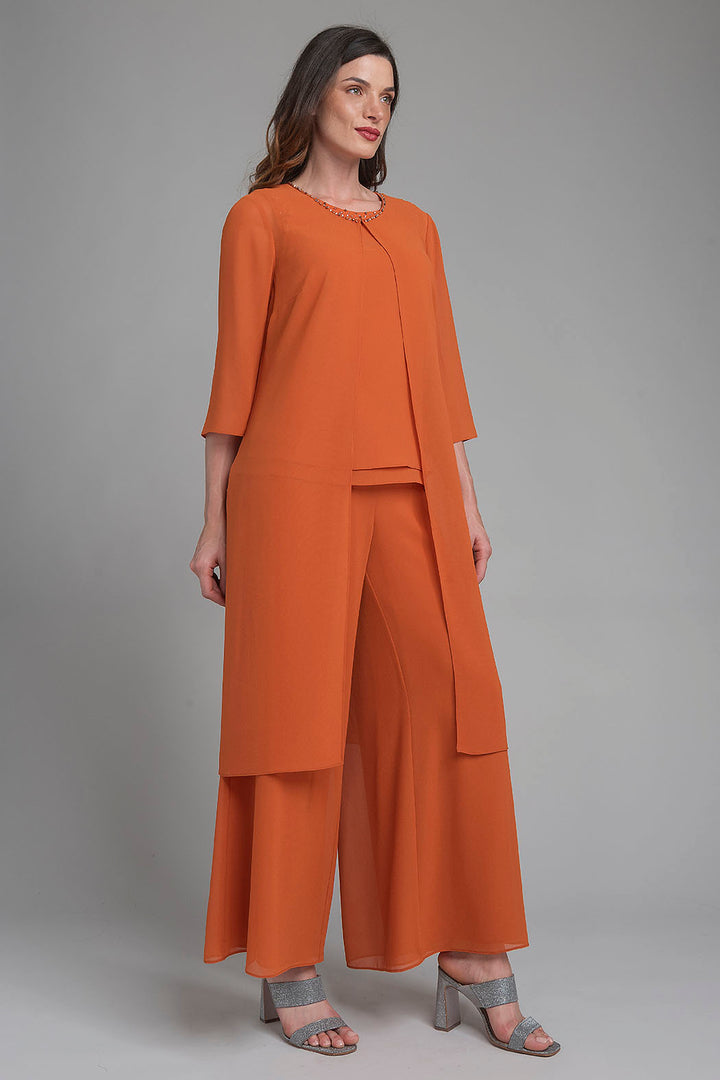 Conjunto De Pantalon Con Top Y Ensamble Largo