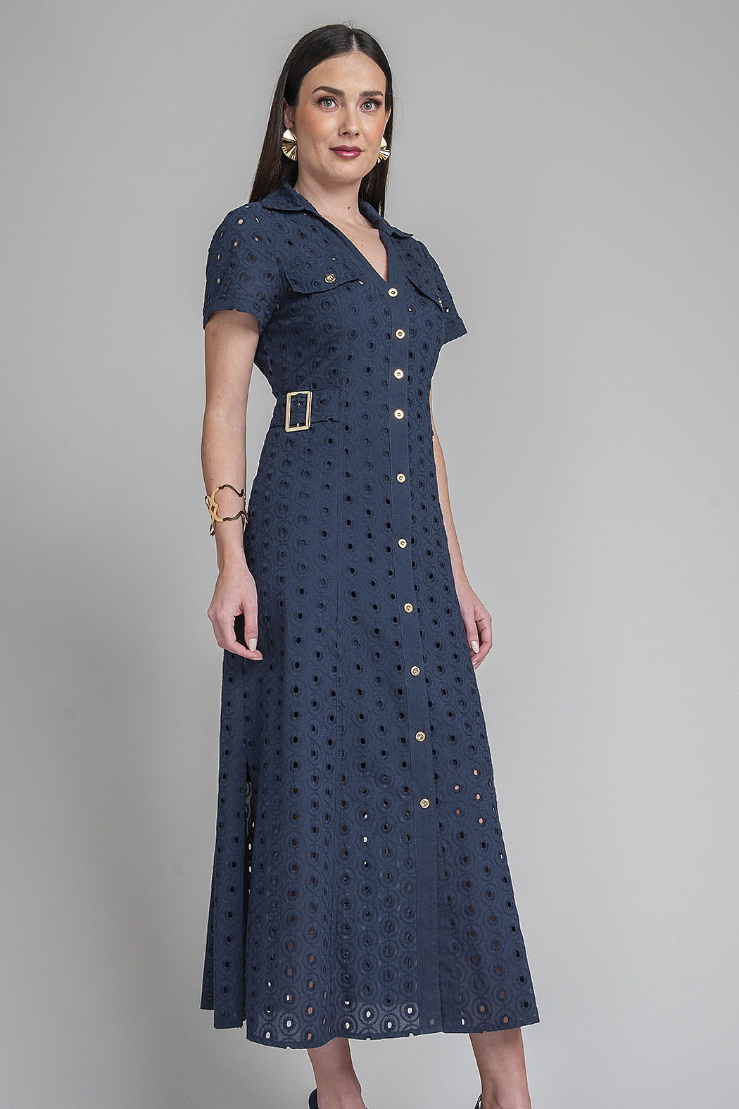 Maxi Vestido Bordado