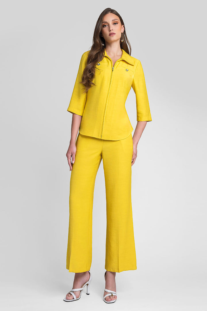 Conjunto Liso De Pantalon Con Blusa
