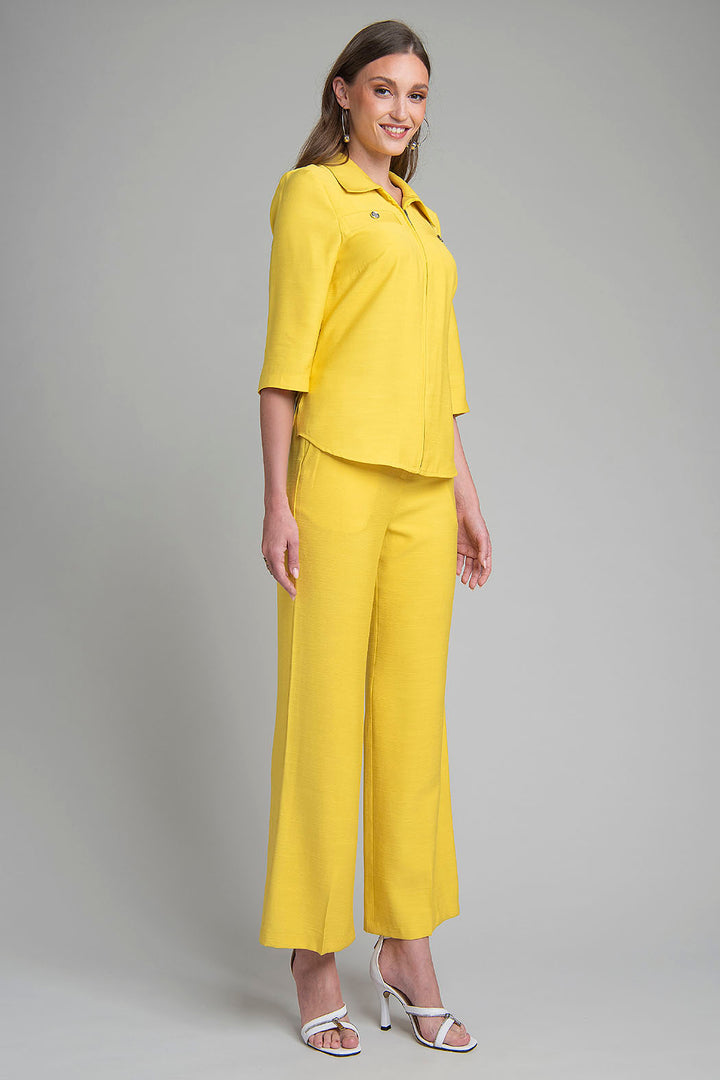 Conjunto Liso De Pantalon Con Blusa