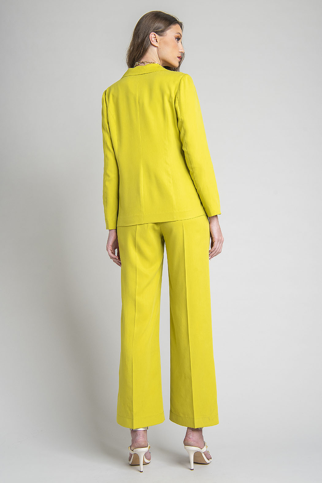 Conjunto De Pantalon Y Saco Con Solapa