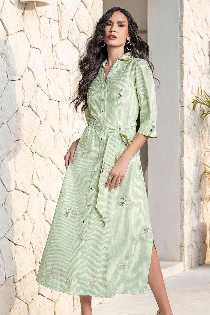 Maxi Vestido Estampado De Flores Con Lentejuelas