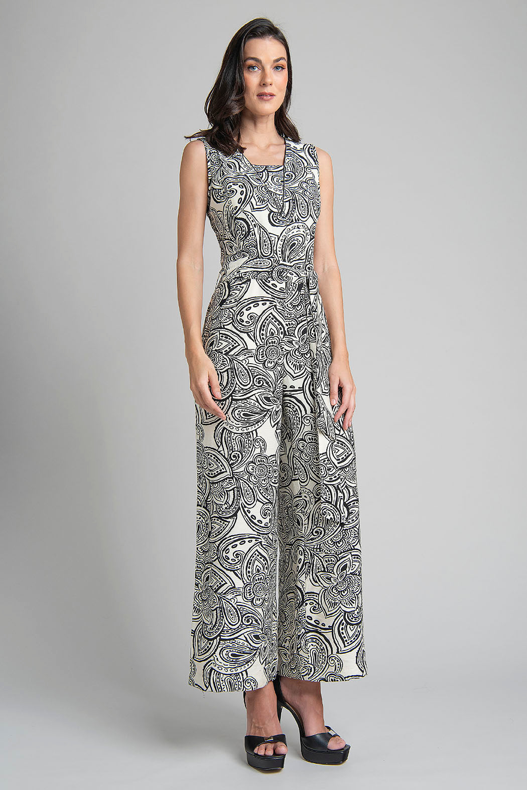Jumpsuit Sin Mangas Estampado