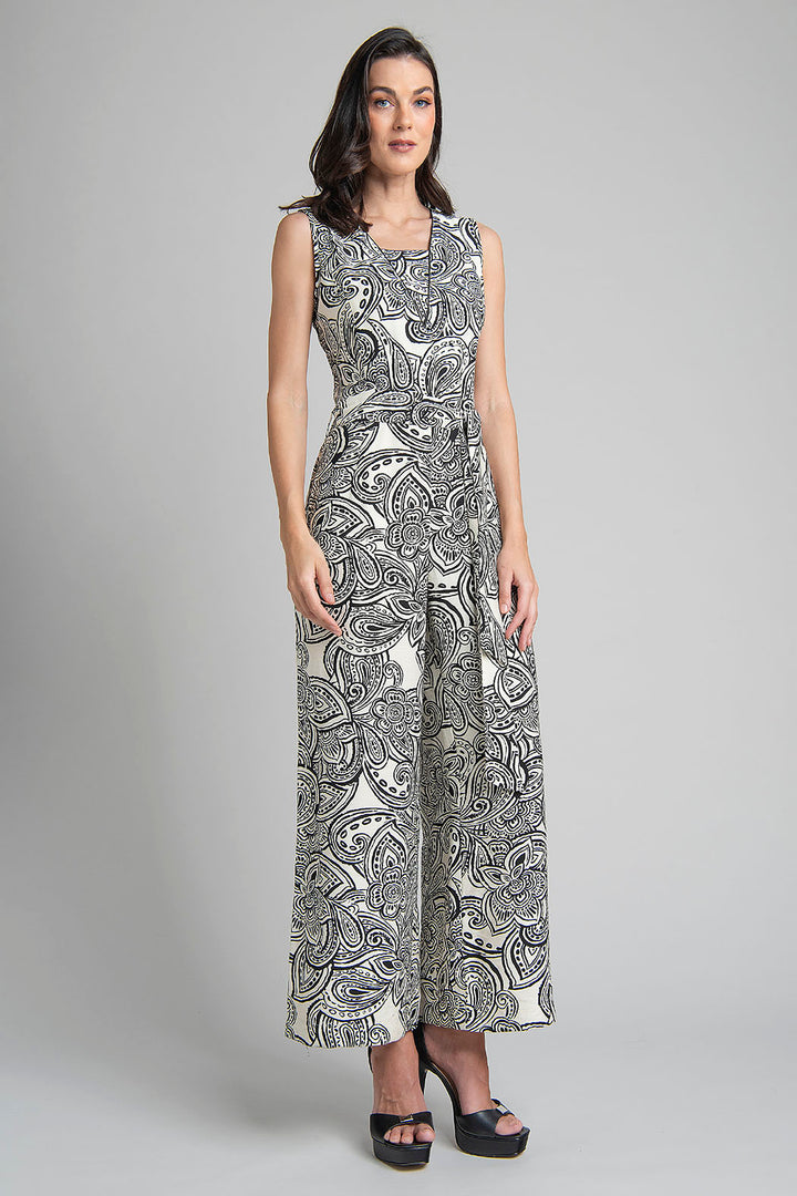 Jumpsuit Sin Mangas Estampado