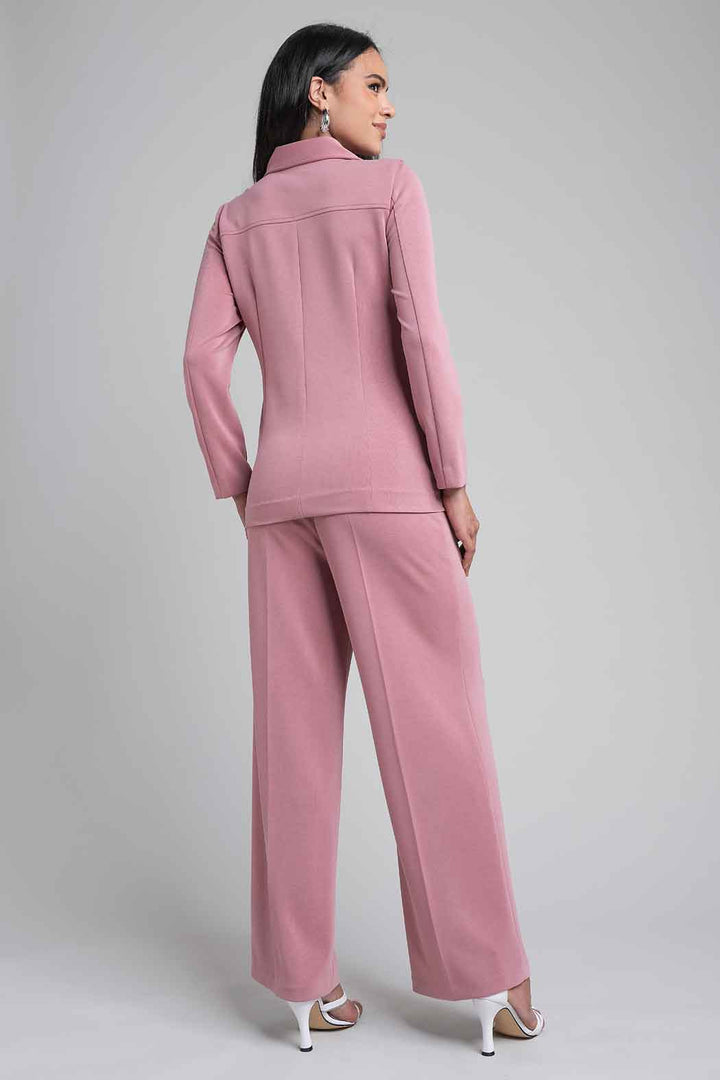 Conjunto De Pantalon Con Chamarra Liso