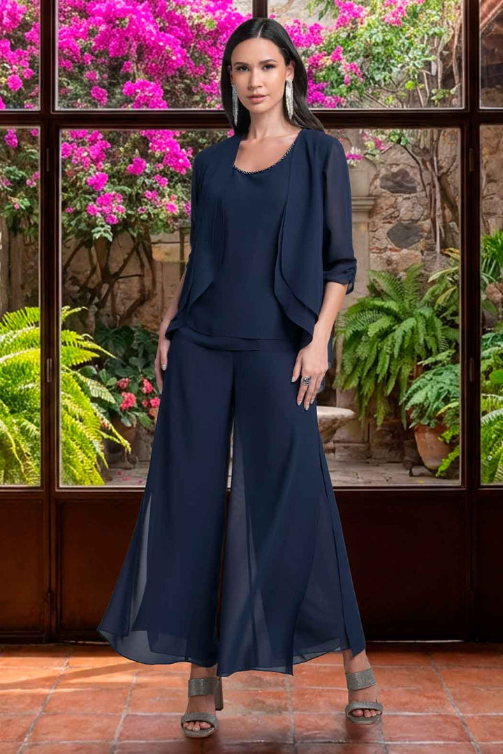 Conjunto De Pantalon Top Y Ensamble Liso