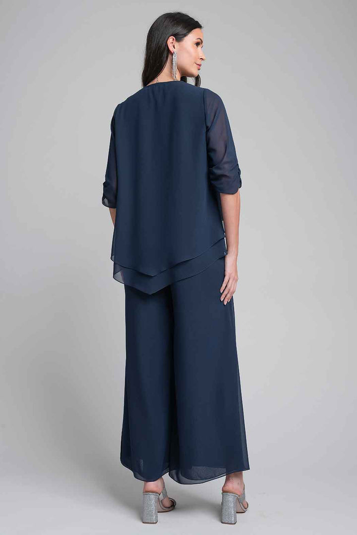 Conjunto De Pantalon Top Y Ensamble Liso