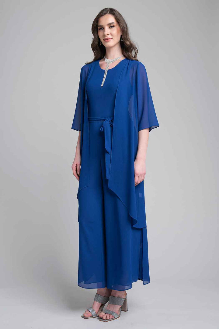 Jumpsuit Liso Con Ensamble Largo