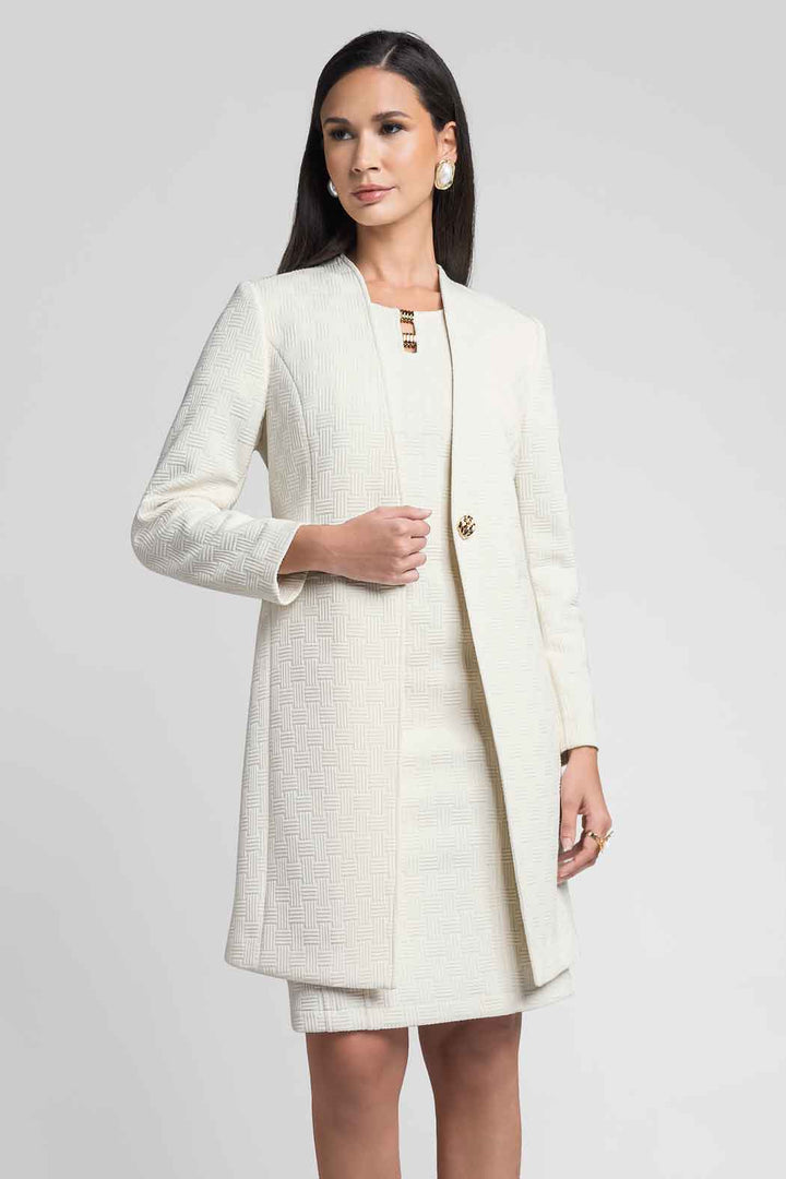 Vestido Con Saco Largo