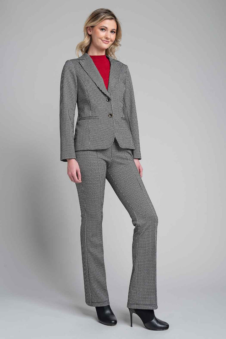 Conjunto De Pantalon Y Saco Con Solapa