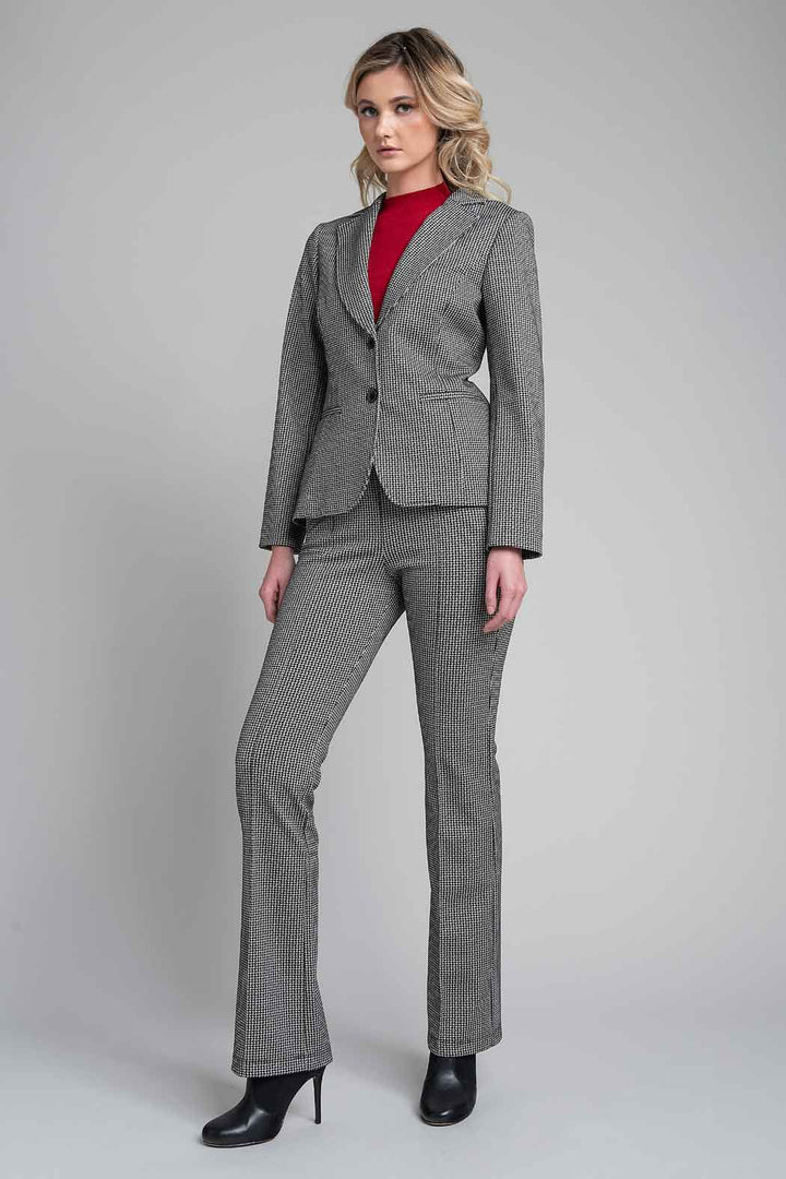 Conjunto De Pantalon Y Saco Con Solapa