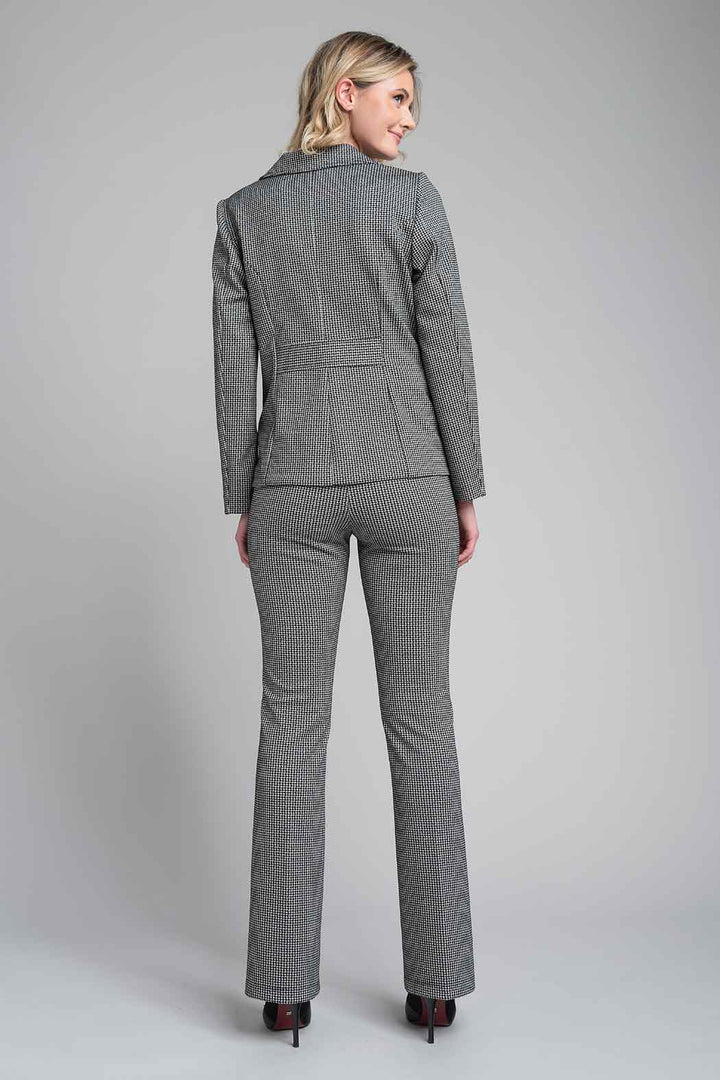 Conjunto De Pantalon Y Saco Con Solapa