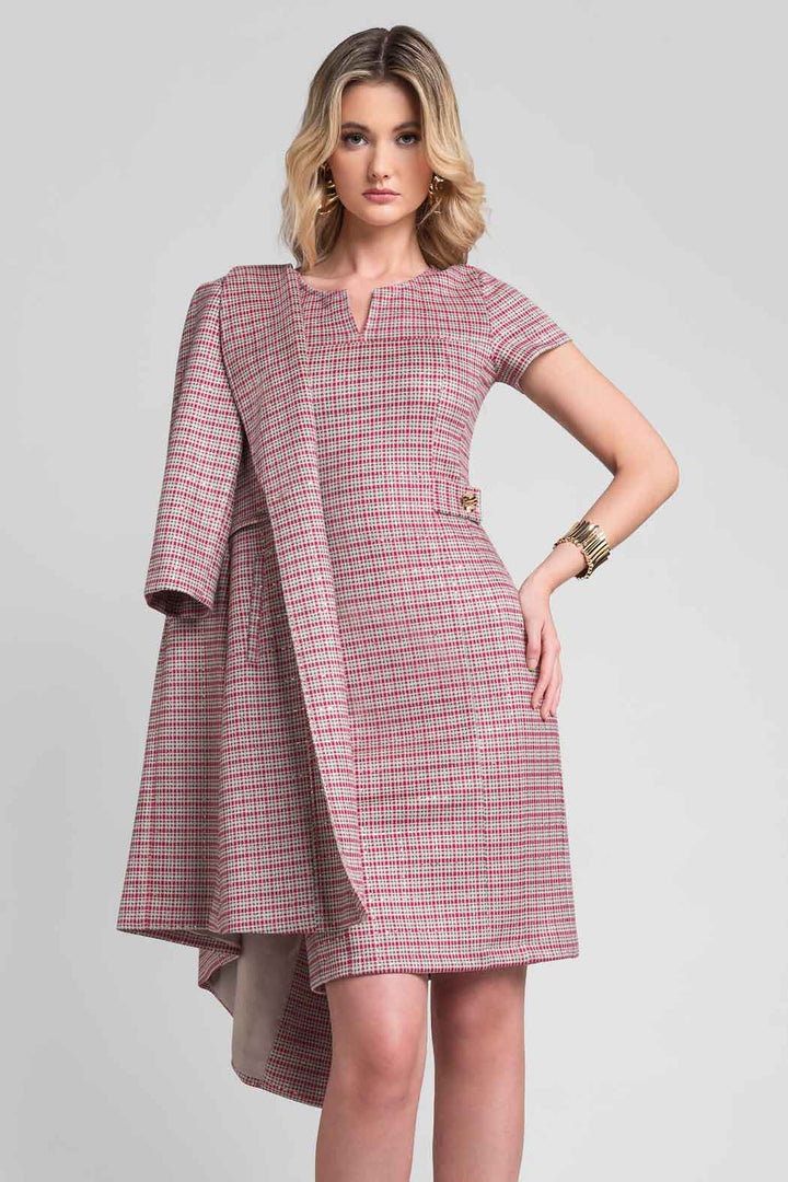 Vestido Con Saco Largo Estampados