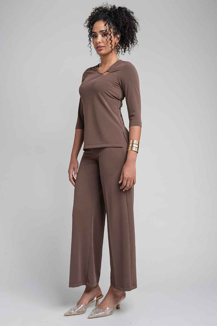 Conjunto De Pantalon Con Bluson Liso
