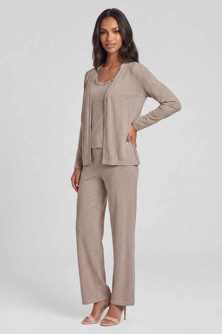 Conjunto De Pantalon Con Top Y Saco